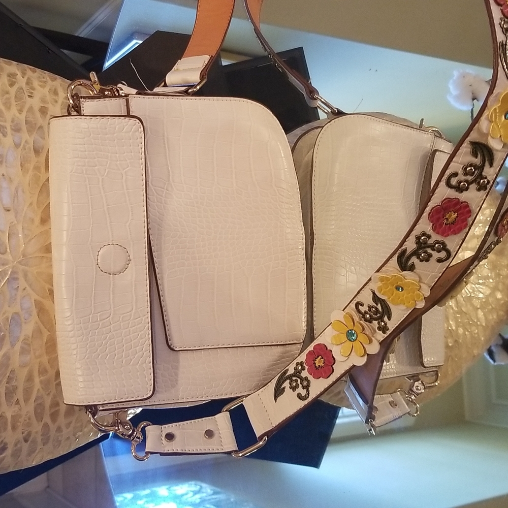 Marjorie Harvey Floral Crossbody Bag